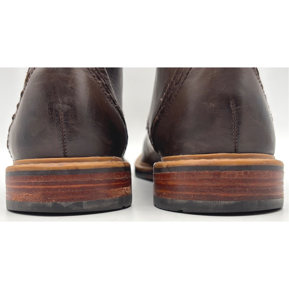 Rockport Mens Brown Leather Chukka Boots A12491 Adiprene by Adidas Size 9.5 M - Picture 11 of 15